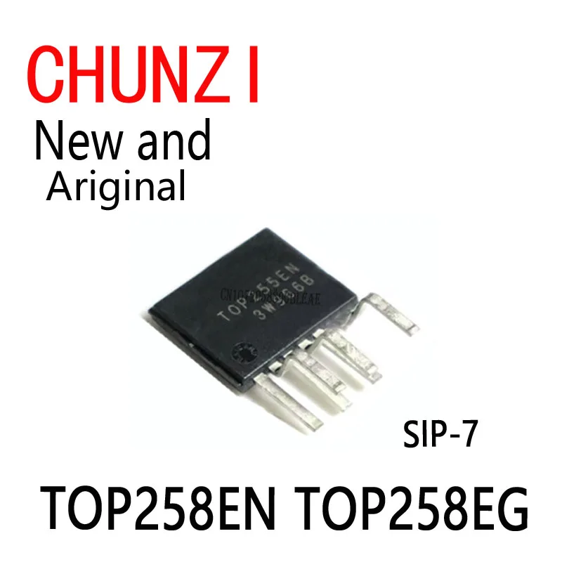 5Pcs New and Original ESIP-7 TOP258E TOP258 Power Management Chip SIP-7 TOP258EN TOP258EG