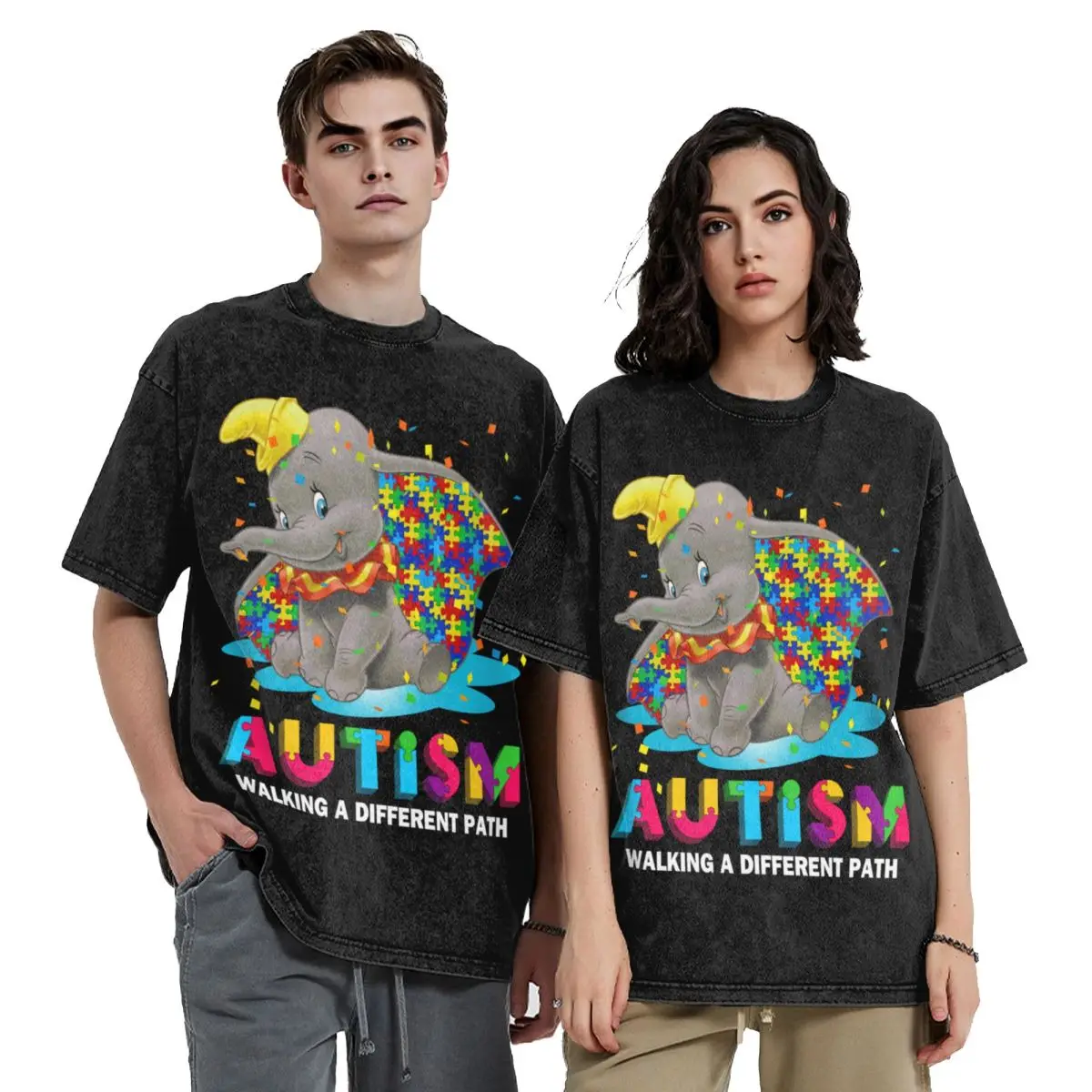 

Autism - Walking A Different Path T-Shirt quick-drying baggy shirts funny meme t-shirts anime clothes Men's t-shirts