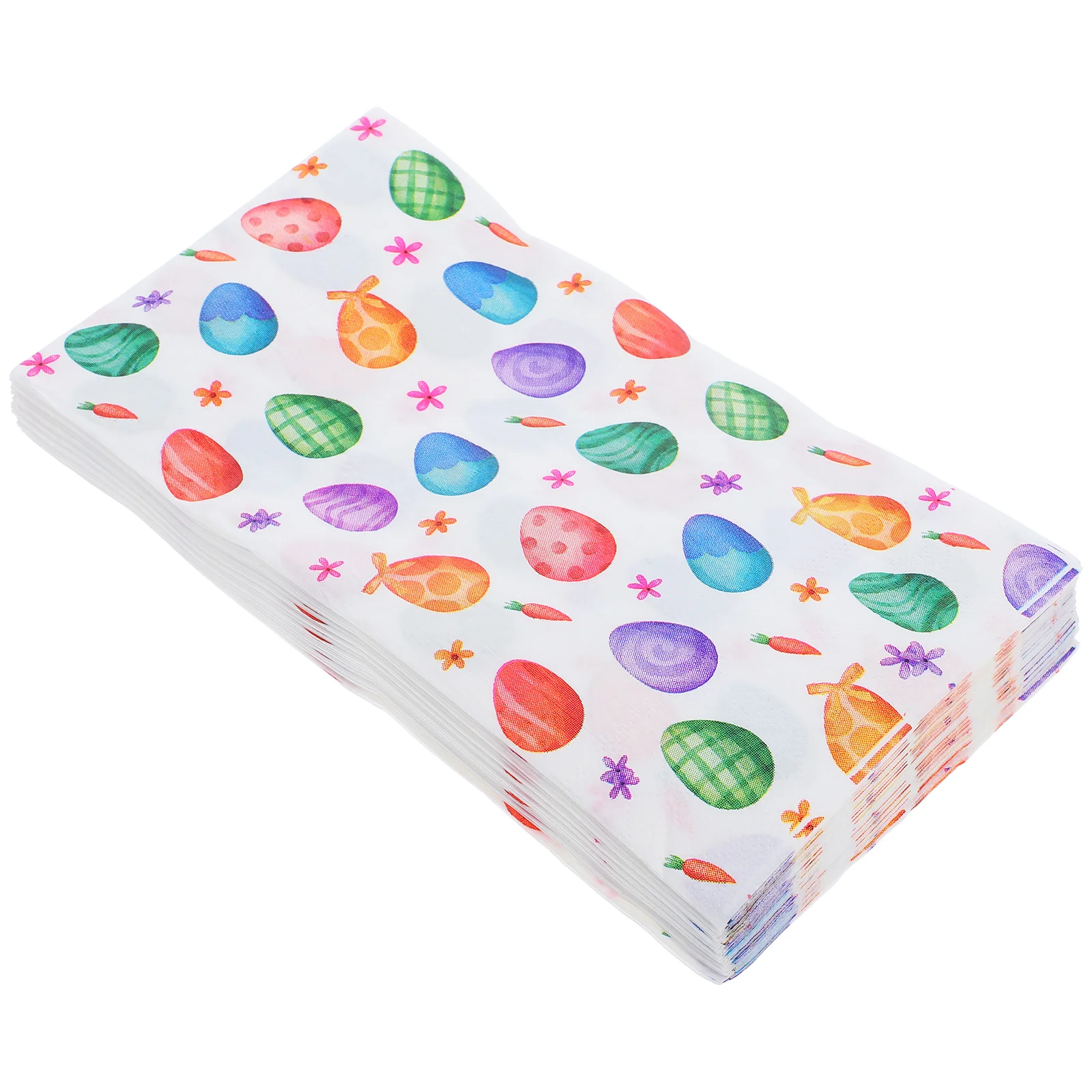 Servilletas desechables de Pascua, papel decorativo para fiestas infantiles, mesa con impresiones únicas absorbentes festivas, 20 Uds.