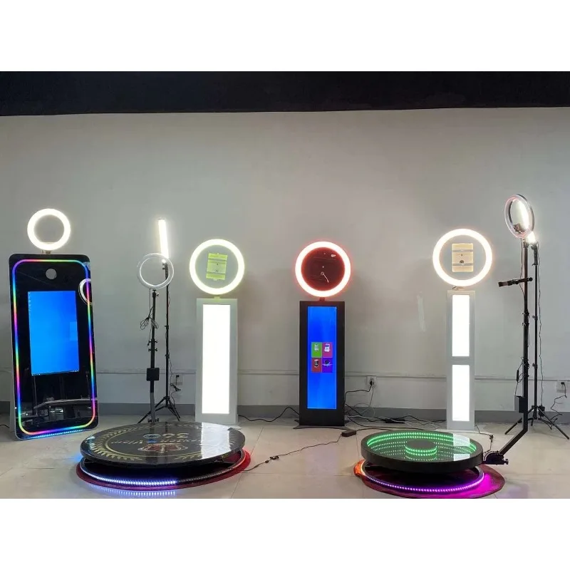 

21.5 inch touchscreen mirror photo booth