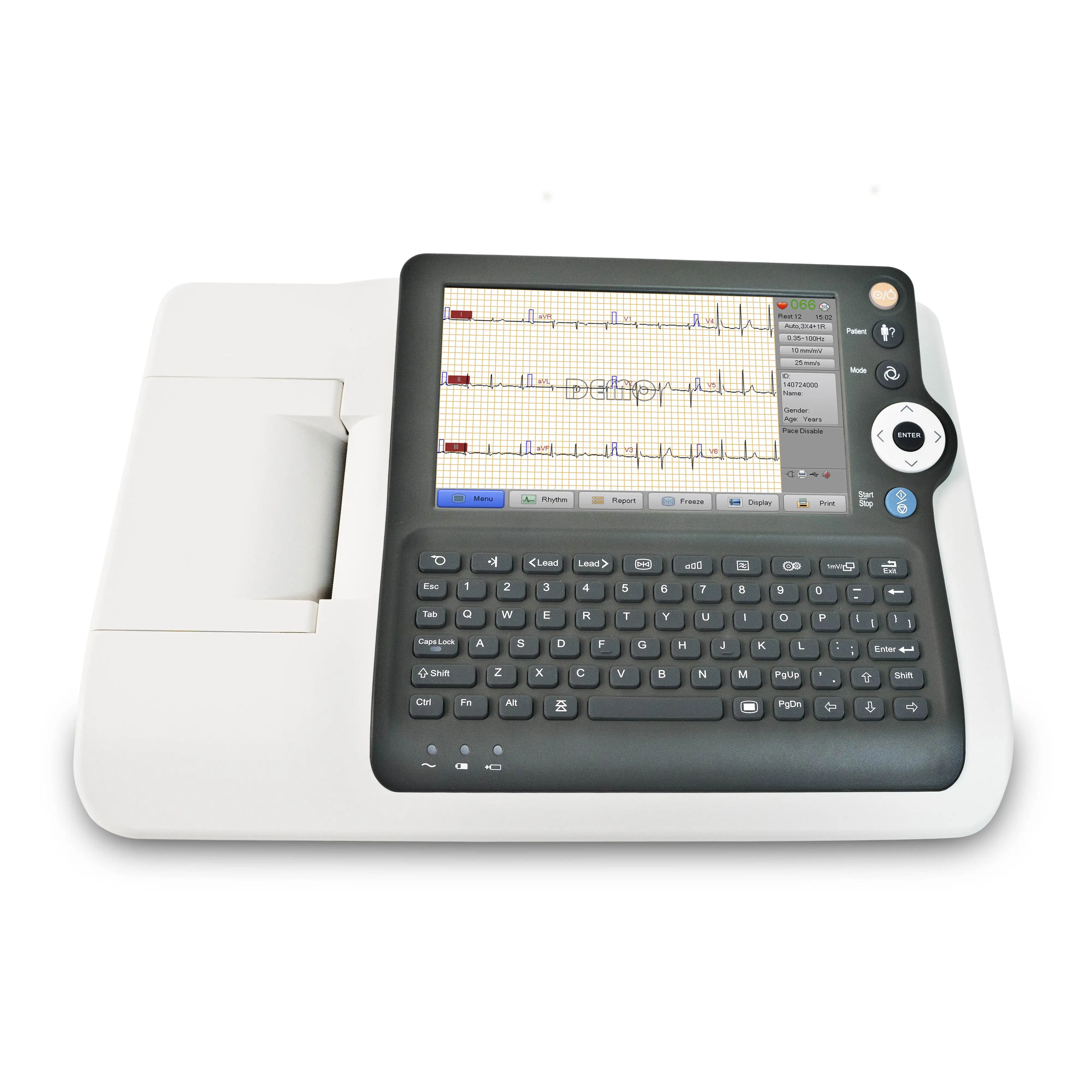 MT Medical Factory Price 3 Channel ECG machine Electrotelegraph USB 12 lead ECG Monitor