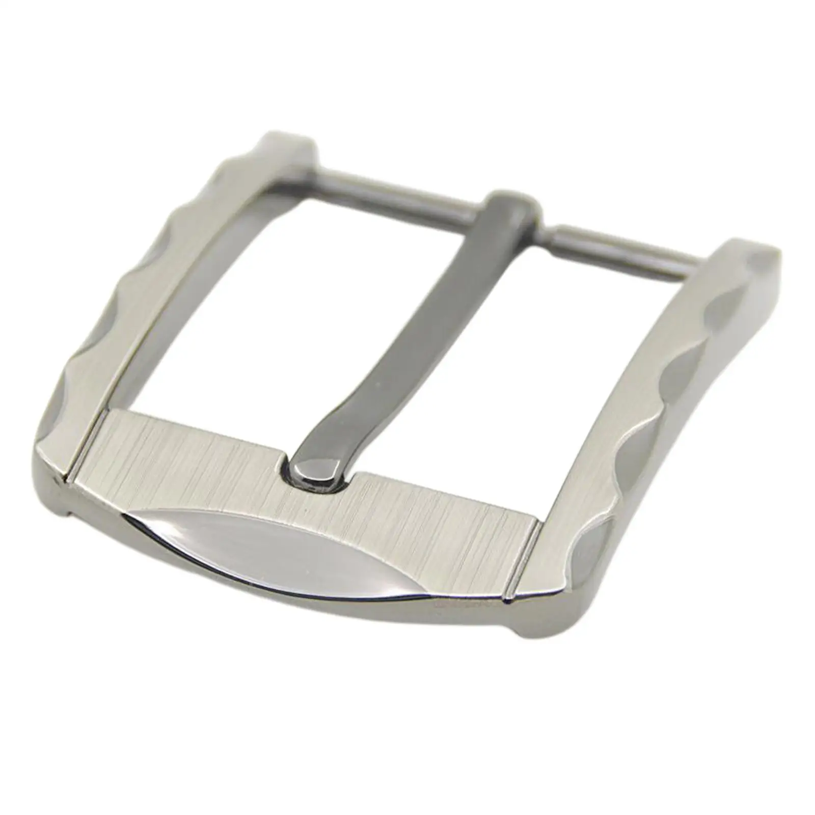 Mens Metal Belt Buckles Single Prong Replacements Pin Buckles Rectangular