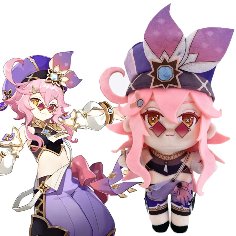 

20cm Anime Genshin Impact Plush Toy Dolly Cosplay Plushie Doll Arlecchino Furina Diona Noelle Stuffed Pillow Plushie Figure Gift