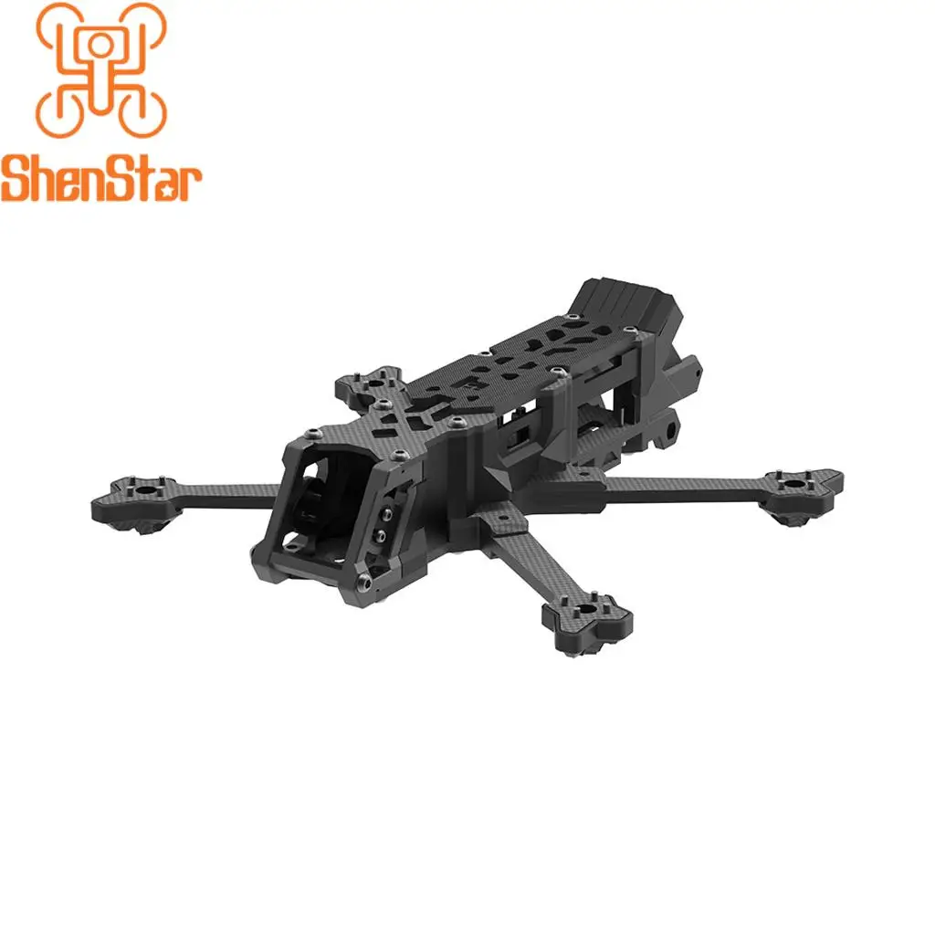 

ShenStar Nazgul-Evoque F4X / F4D FPV Frame Kit with 4mm Arm for iFlight Nazgul-Evoque FPV Plane Quandcopter Spare Part