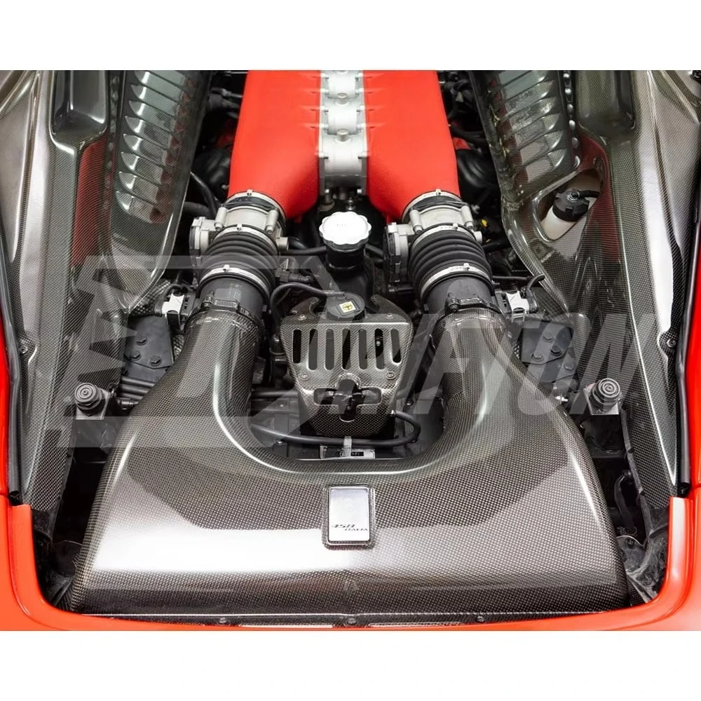 Dry Carbon Fiber Engine Air Box For Ferrari 458 Italy Speciale