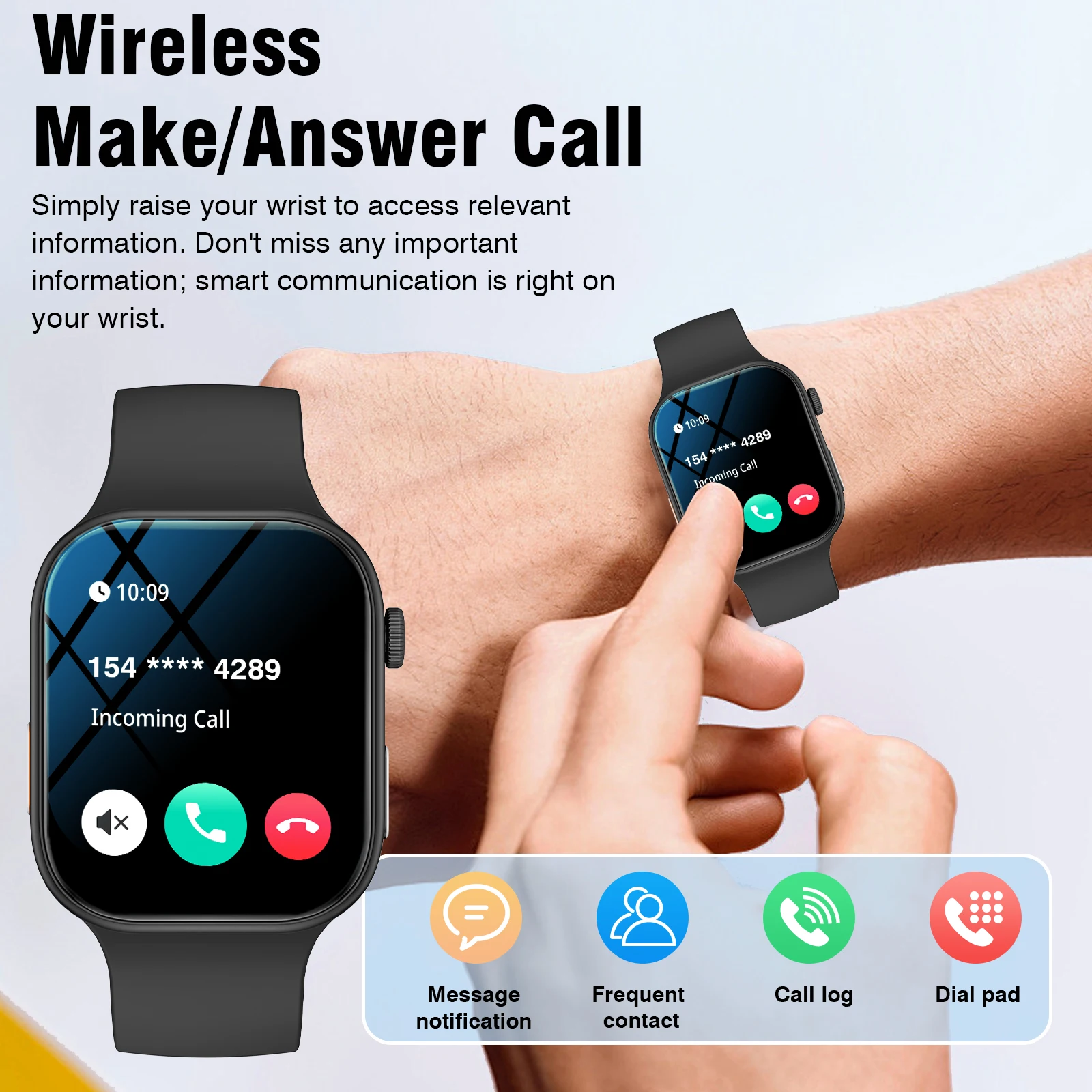 Neue Voll-Touchscreen High-Def – Watch 7 Smartwatch Iphone Bewertung und Preis