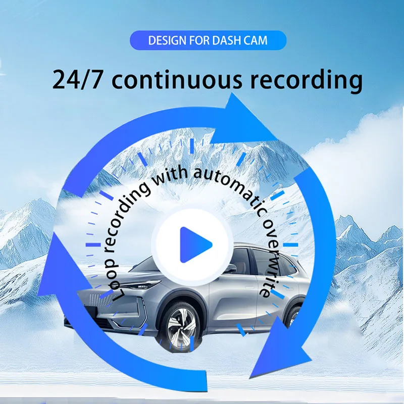 Kodak High Endurance Micro SD Card for Dash Cam FAT32 Memory Card 128/256GB 100MB/s Smooth 4K & Loop Recording Microsd Cards