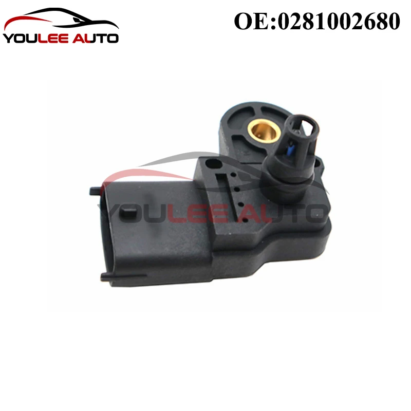 New OEM 0281002680 Intake Manifold Pressure MAP Sensor For Opel Astra H Zafira A Saab 9-3 Alfa Romeo Fiat Croma Auto Parts