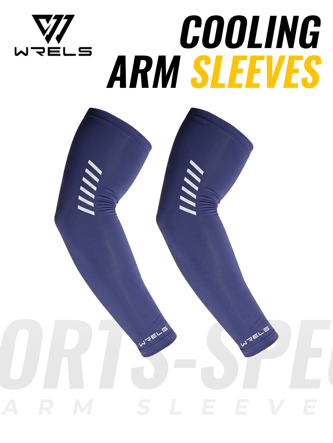 WRELS Fahrrad-Armstulpen, UV-Schutz, Sonnenschutz, zum Laufen, Fahren, Angeln, leichte Basketball-Armschützer, Sport-Armstulpen – Detail 6