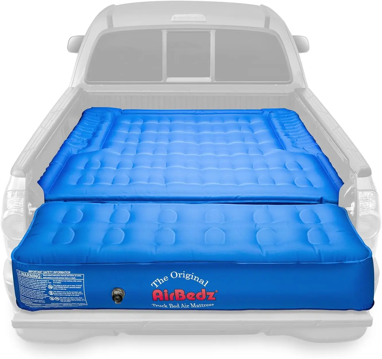 

104 Original Truck Bed Air Mattress for 5'5" to 5'8" Full Size Short Truck Beds, Blue