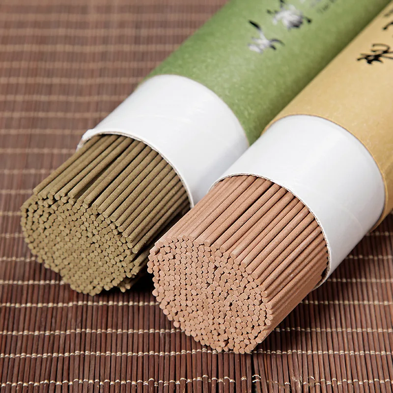 200g Big Tube 350pcs Stick Incenses Mosquito Repellent Bulk Sale Wormwood Sandalwood Incense Sticks for Living Room Buddhist