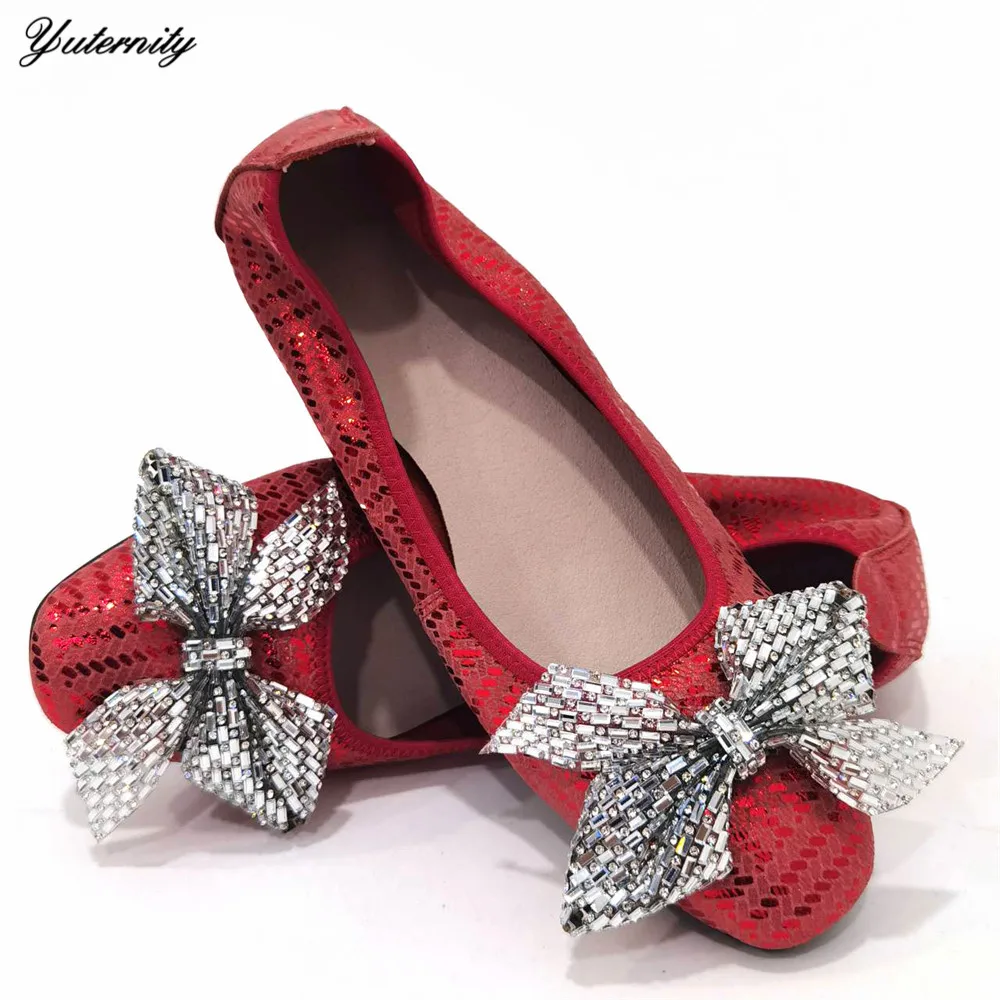 Top Style Fashion Around Toe Ladies Shoes For Wedding Dress New Coming Pumps Italian Rhinestone Shoes Size 36-43