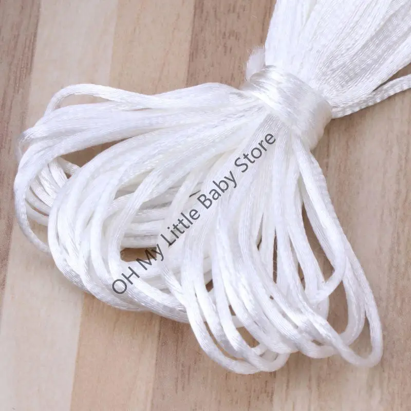 

M76C 5-метровое детское жевательное ожерелье, аксессуары, нейлоновый шнур для цепочки для соски «сделай сам»