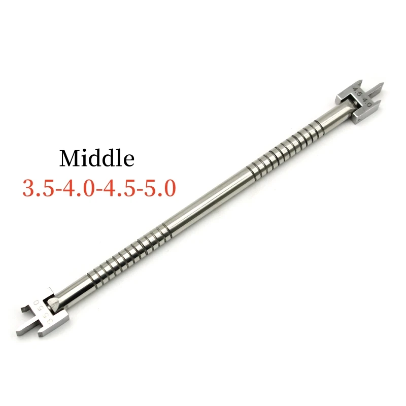 1pcs Dental Orthodontic Brackets Position Gauge Adjustable Stainless Steel Bracket Positioner Dentistry Tools