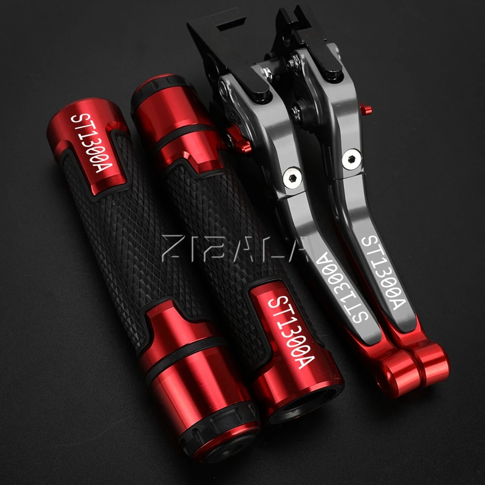 Motorcycle Accessories FOR HONDA ST1300A ST 1300 A ST1300 A 2003 2004 2005 2006 2007 Adjustable Brake Clutch Lever Handle Grips