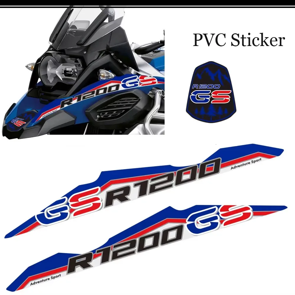 For R 1200 GS R1200GS GSA Adventure Protector Motorcycle Tank Pad Fuel Oil Kit Fairing Fender Windshield Handguard Stickers