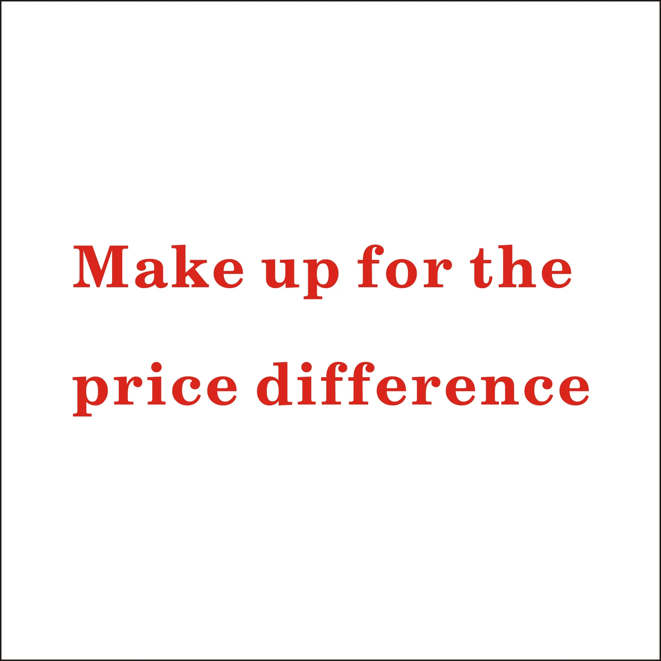 Exclusive for price difference compensation, this link is used to supplement the shipping fee (please make sure to contact custo image 2