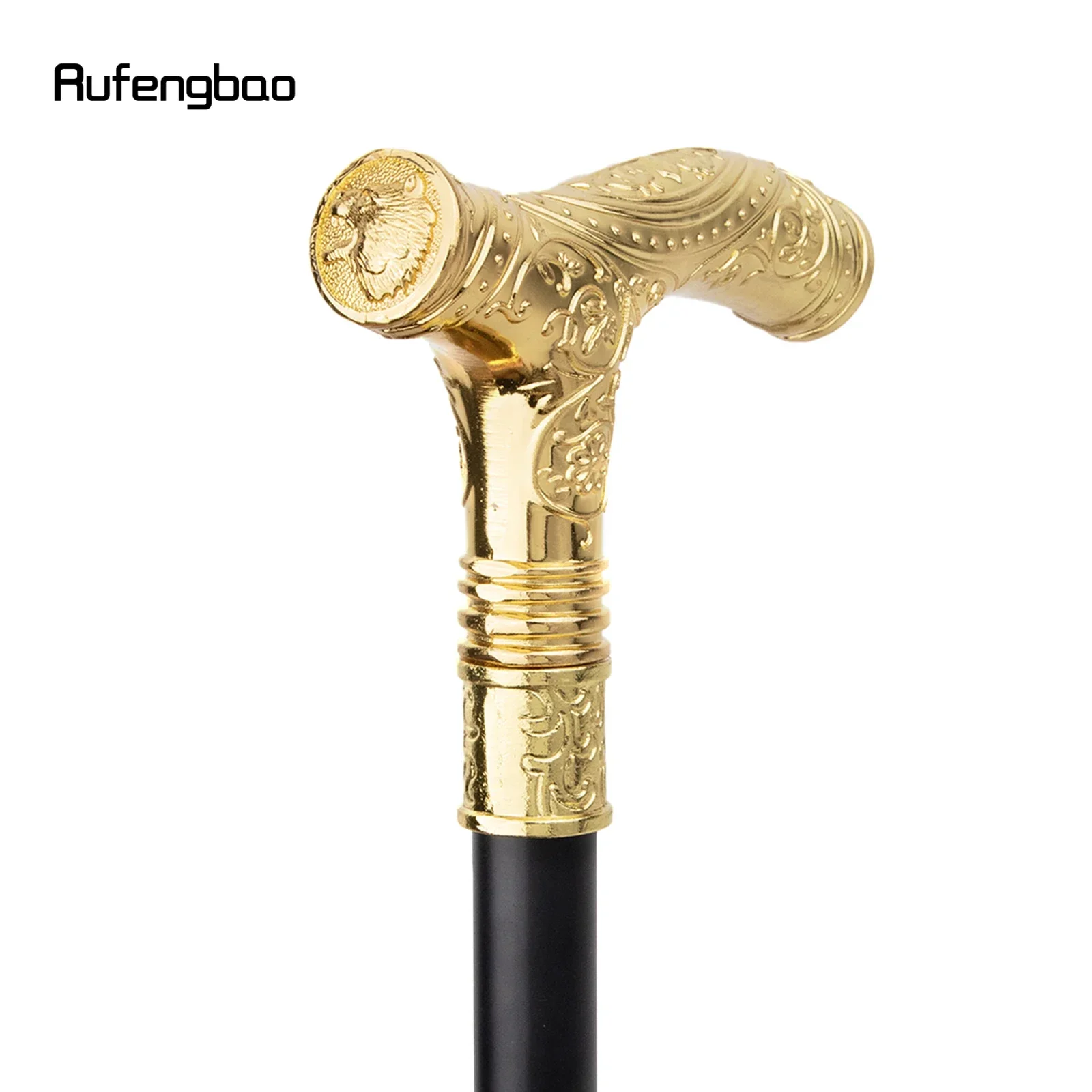 الذهبي طافوا الدب رئيس زهرة واحدة مشتركة عصا للمشي الزخرفية Cospaly حزب عصري قصب هالوين Crosier 93 سنتيمتر