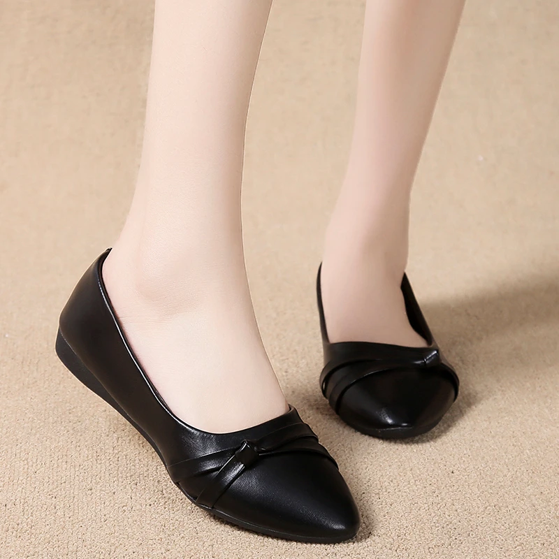 

2024 Women Shoes Casual Shoe Flats Pointed Toe Women's Shoes Moccasins Ballet Flats Flat Shoes Ballerina Loafers