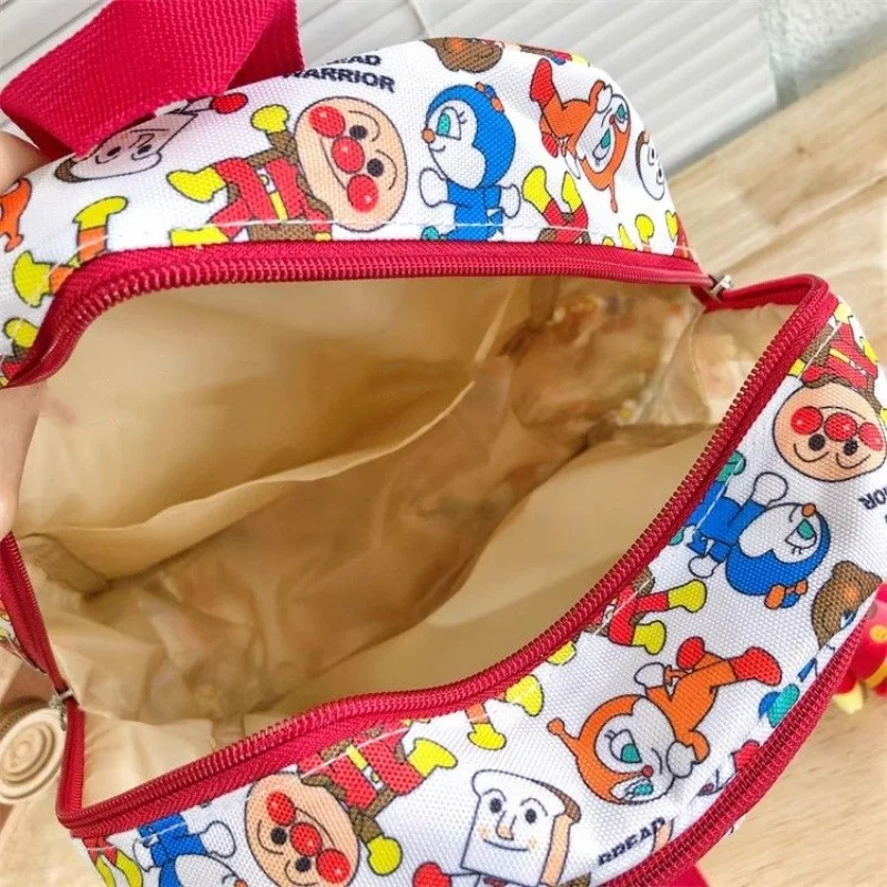 Large Size Adult Anpanman Printed Backpack Children's Schoolbag Ipad Notebook Storage Mommy Bag Outdoor Travel Bag Girl Gift