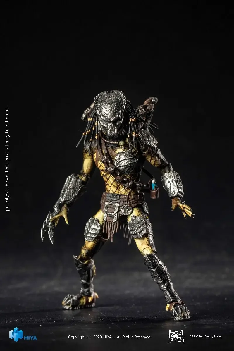 Hiya Toys AVP Wolf Predator 1/18 Exquisite Mini Action Figure Model Toy