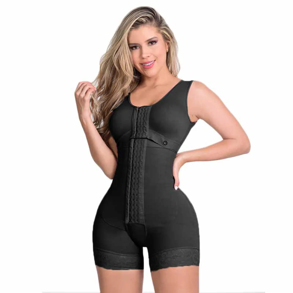 Modeling Girdle for Women High Compression Shapewear With Hook And Eye Slimming Bodysuit Fajas Colombianas Flat Belly Shaper