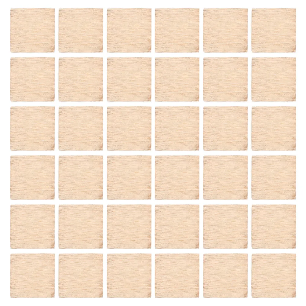 

200Pcs 4Cm Unfinished Wood Squares Natural Smooth Wooden Craft Blocks for Painting Staining DIY Coasters Ornaments Rustic Home