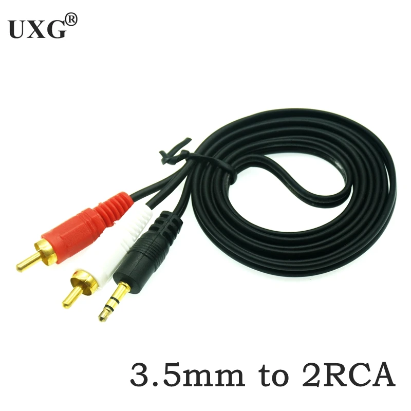 3.5MM 3.5 Plug to Male Female Headphone 2 RCA Cable for Car Earphone Speaker Cable 0.1m-10m