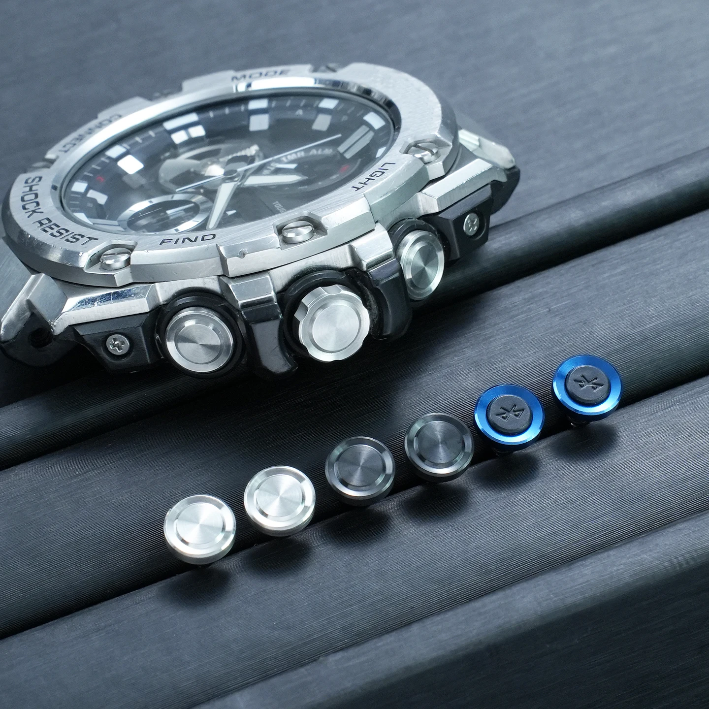 For Casio G-Shock GST-B100 Side Button Replacement: Bluetooth Function Button Accessory for the Side of the Dial
