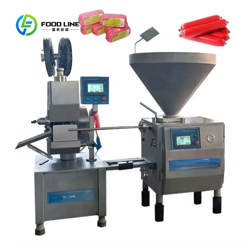 High Quality Vacuum Quantitative Enema Machine Sausage Stuffer Automatic Filling Making Machine