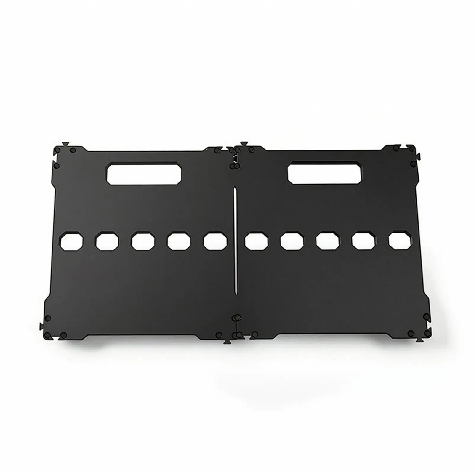 2 Pieces Modular Pedalboard Spliceable Guitar Pedal Board Non-slipSlip for Stage