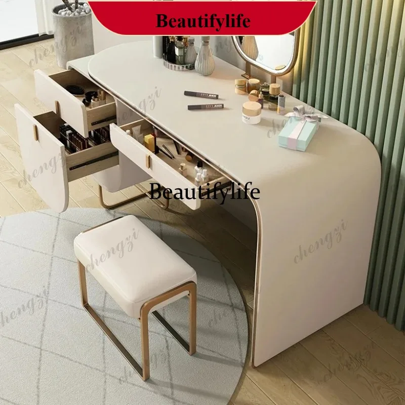 

G153 Makeup Storage Dressing Table Nordic Luxury Drawer Organizer Dressing Table Modern Room Tocador Maquillaje Bedroom Furnitur