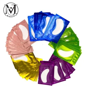 MJ Best sin almohadillas sin gel para almohadillas de látex de extensión de extensión de pestañas debajo de la máscara de ojos Patch Gel Collagen Crystal 6 mejores accesorios de pestañas de ventas - №3