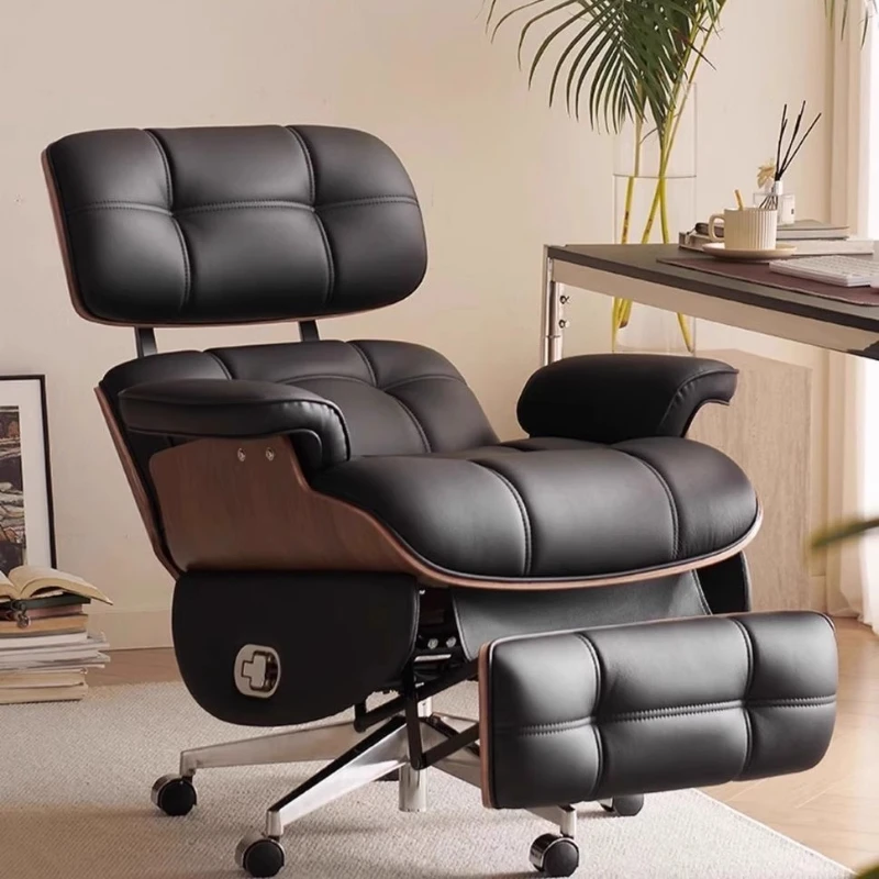 *Furniture Decoration Nordic Computer Office Chair Ergonomic Lift Mobile Wheels Gaming Chair Rotating Long Sitting Silla Gamer