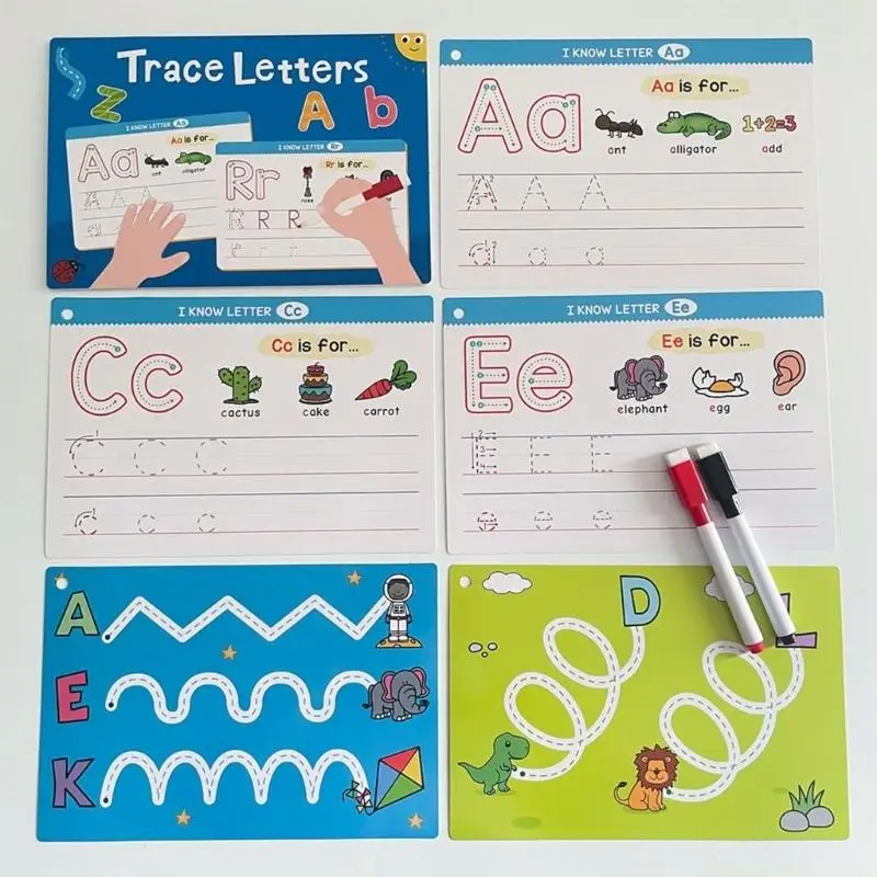 Educational Letter Formation Cards with Systematic Approach to Teach Proper English Writing Using Paper Sheets