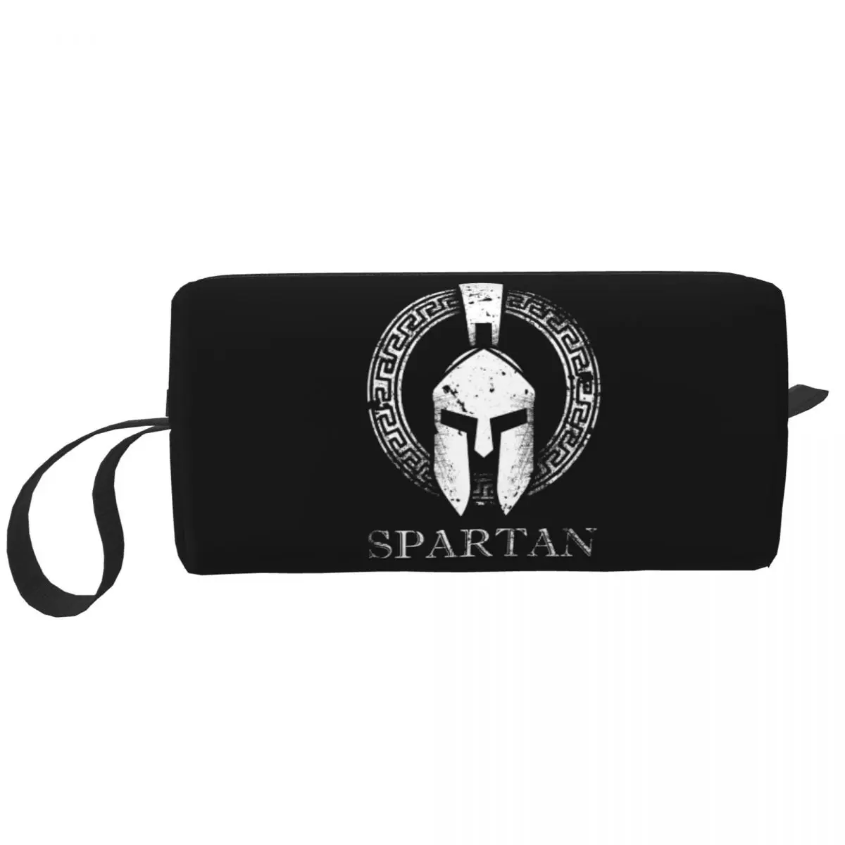 Spartan Molon Labe Sparta Makeup Bag for Women Travel Cosmetic Organizer Cute Storage Toiletry Bags