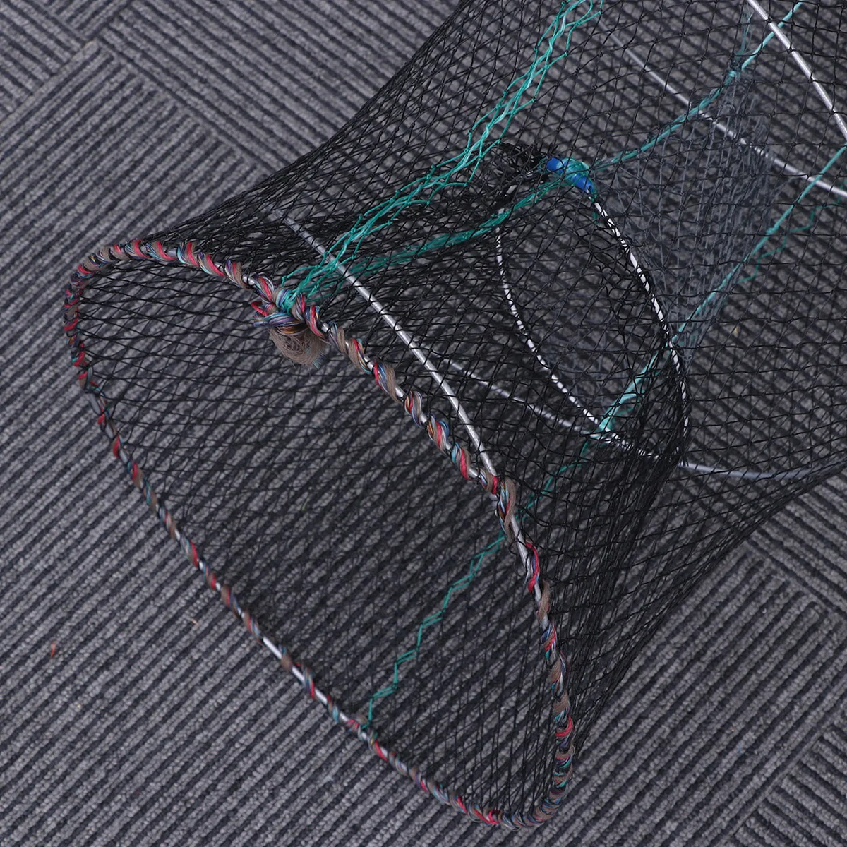 

Folding Fishing Net Bait Catching Collapsible Basket Nets Keeper Crab Casting Mesh Cage