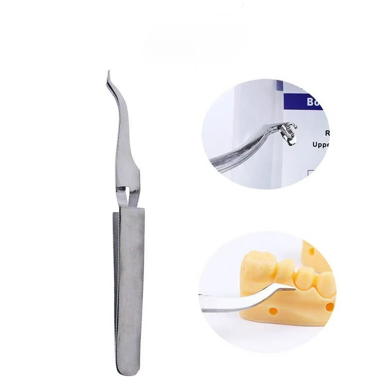 Dental Orthodontic Pliers Bracket Positioning Forceps Buccal Tube Posterior Instrument