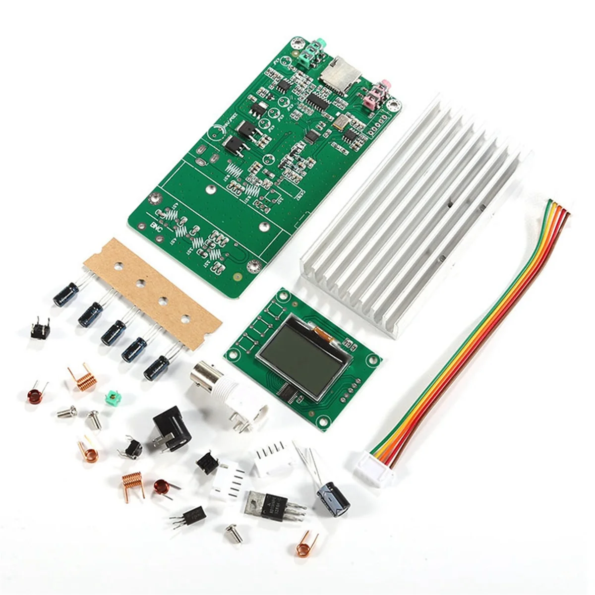 

AU47-15W FM Stereo Phase Locked FM Transmitter Transmitter Radio PLL Digital Frequency KITS + LCD Digital Display Module