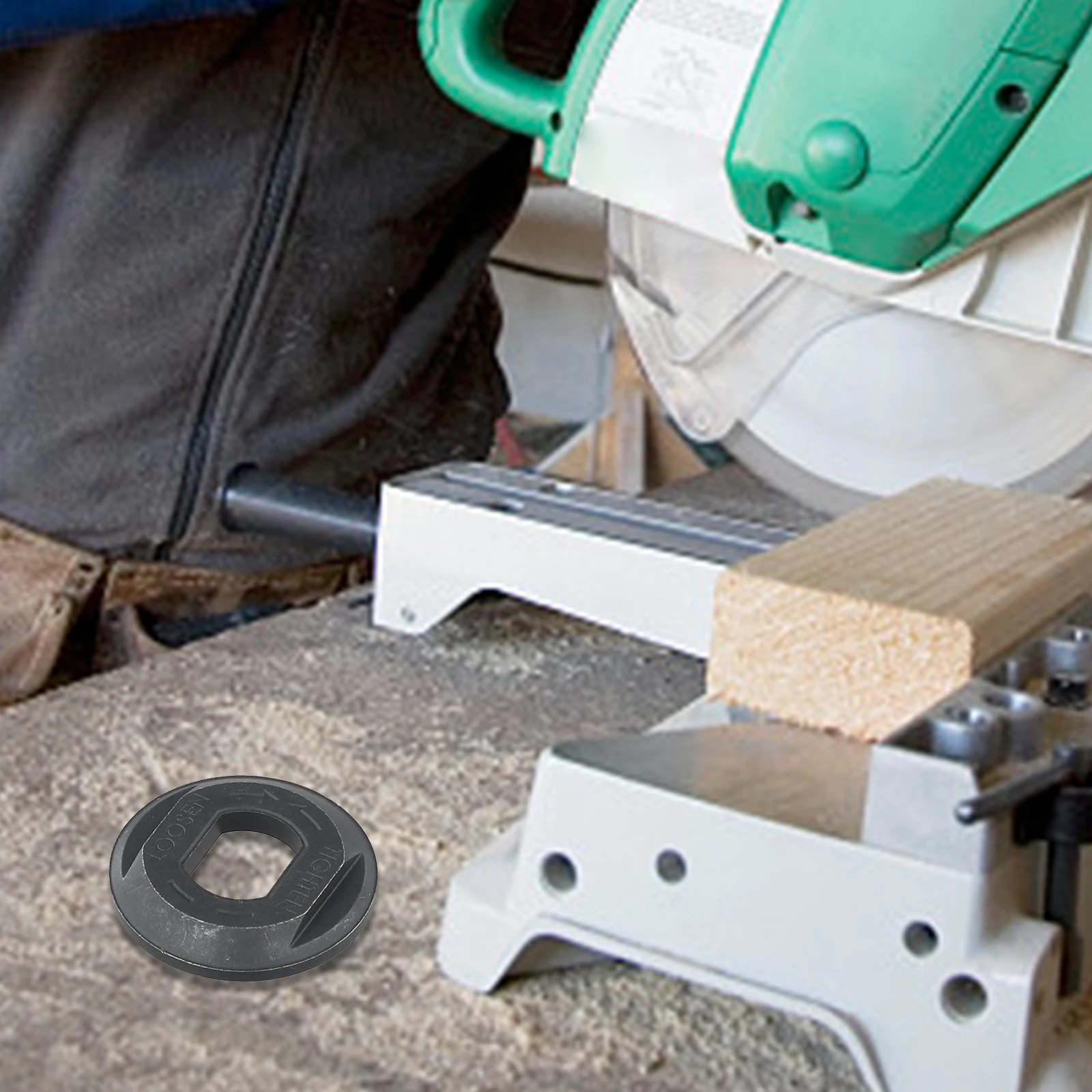 

Circular Saw Application Black Circular Saw Flange Compatible With Circular Saw Part Number N621119 For DCS367