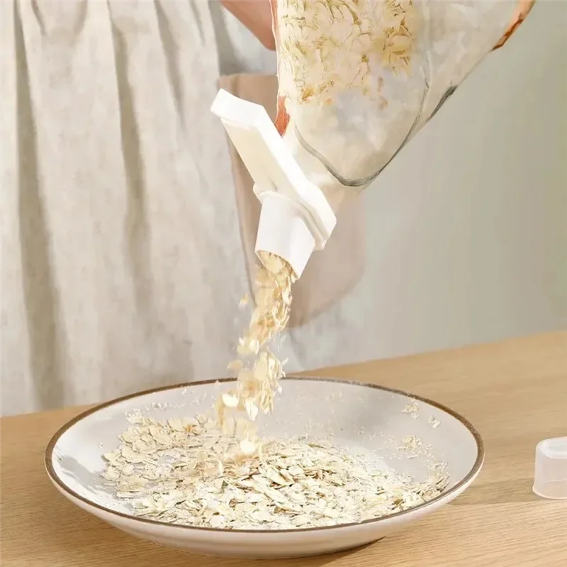 AEE4-الطعام كيس كليب مشبك للغلق مع غطاء الحليب مسحوق وجبة خفيفة كليب السدادة المطبخ الغذاء الرطوبة واقية رقاقة البطاطس كليب كيس الحليب