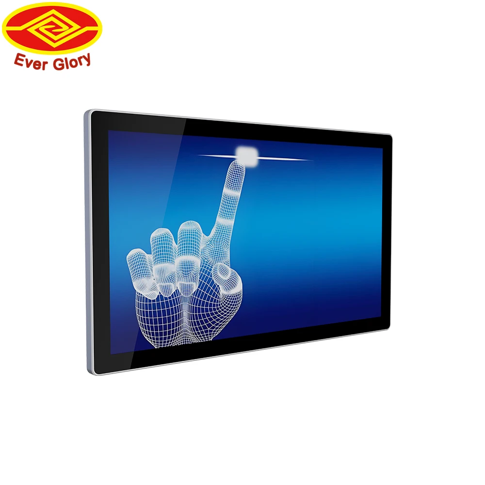 Full Metal Rugged 21.5 23.8 Inch High Brightness Industrial Capacitive Touchscreen Android/Win Tablet Touch Display Monitor