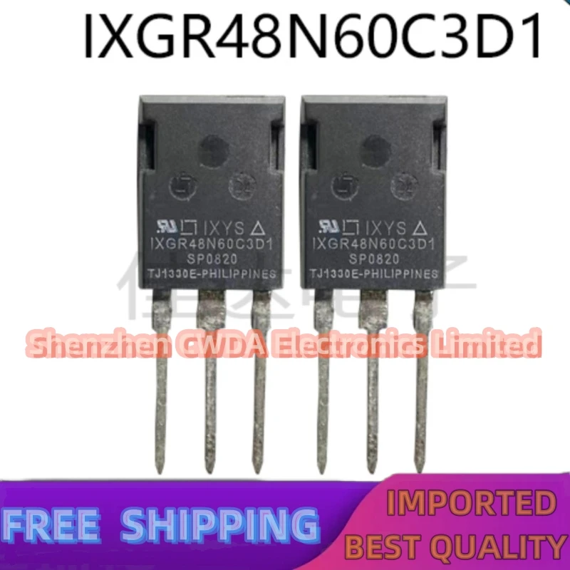 10PCS-20PCS   IXGR48N60B3D1 IXGR48N60C3D1 600V56A TO-247 In Stock Can Be Purchased