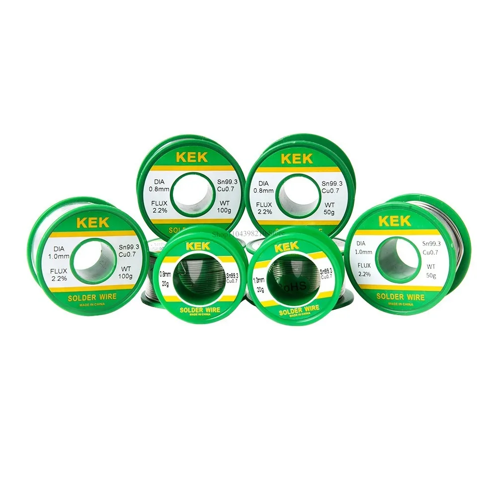 

Lead-free Solder Wire Sn99.3/Cu0.7 High Purity Soldering Wire Roll for Electronic Repair Environmental Protection tin Wire Flux