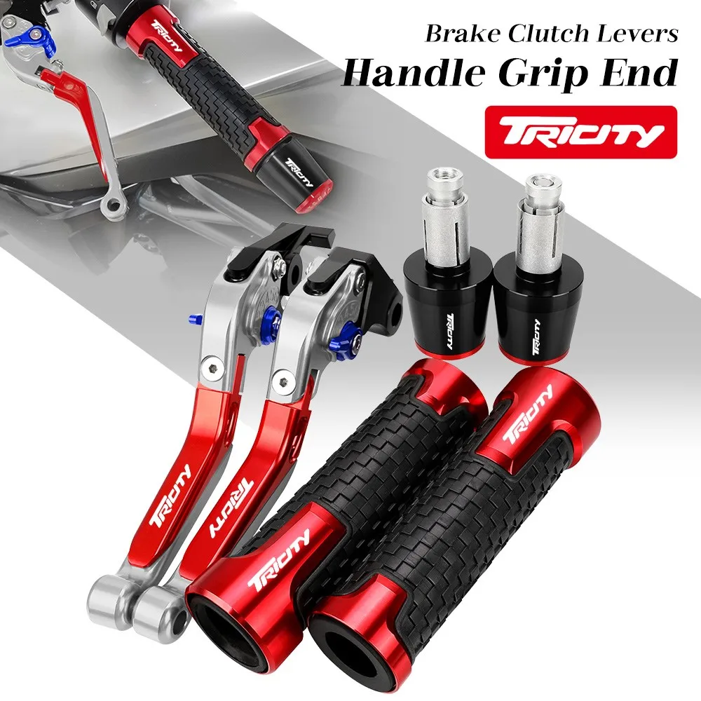 

For YAMAHA TRICITY 125 155 Motorcycle Accessories Brake Clutch Handle Levers Handlebrake Handlebar Grip Ends TRICITY 155 125