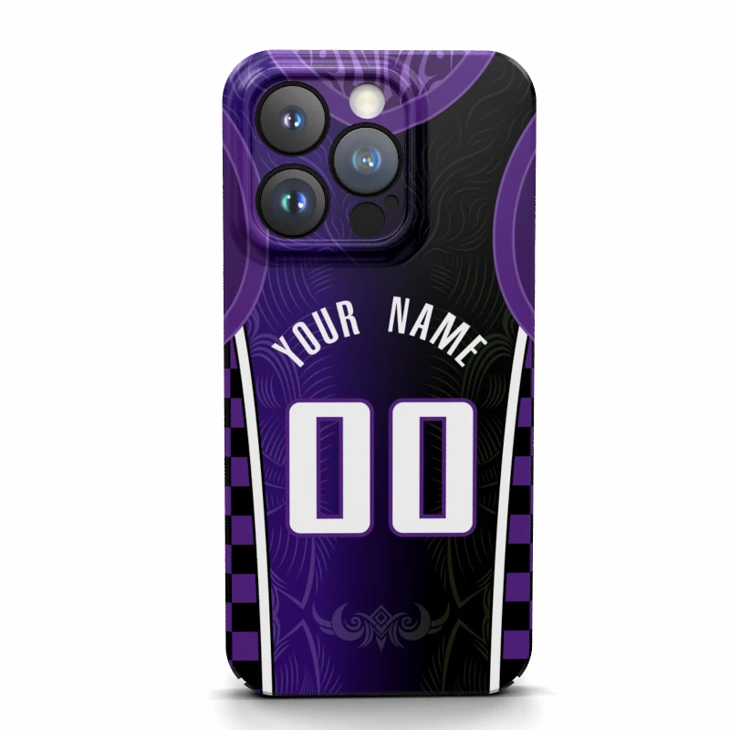 Sacramento Custom Cover Phone Case Name Number Us Jerseys Basketball For Iphone 16 15 14 Pro Max 13 12 11 Mini X Xs Xr 8 Plus Se