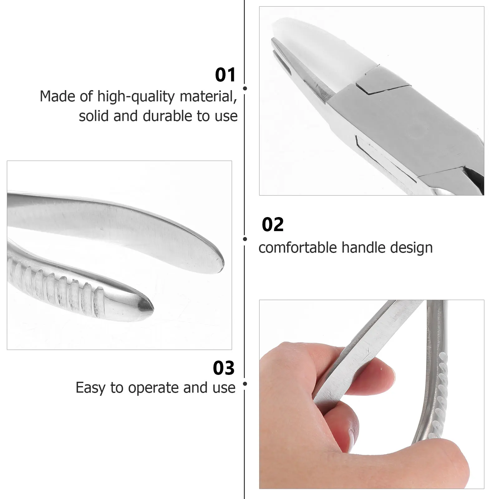 

Tools Broken Spring Removal Pliers Trumpet Repair Needle Repairing Small Silver