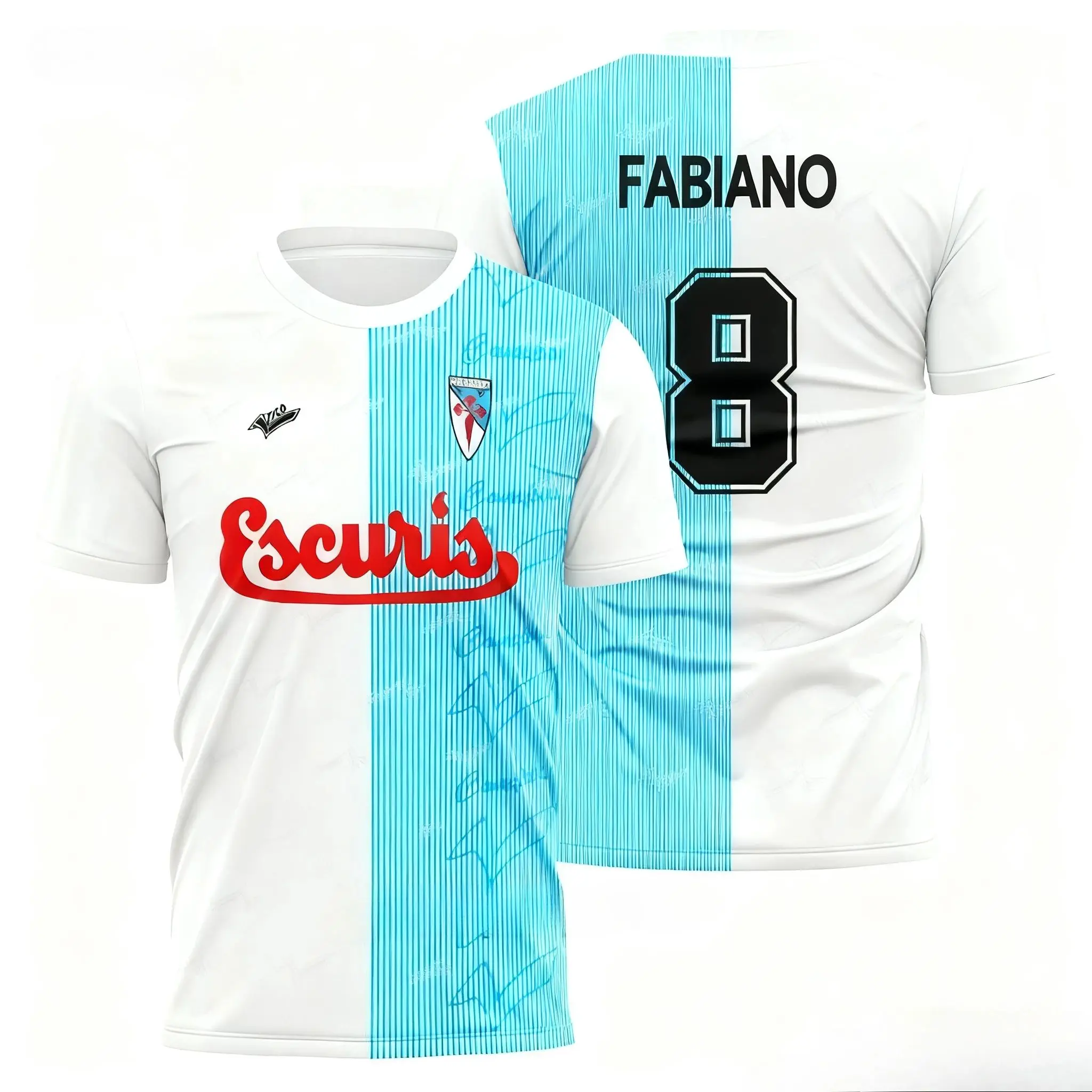 レトロカジュアルTシャツは快適で通気性があり、スペインのサッカーファンに適しており、毎日の通勤に適しています。カップルスタイルです。