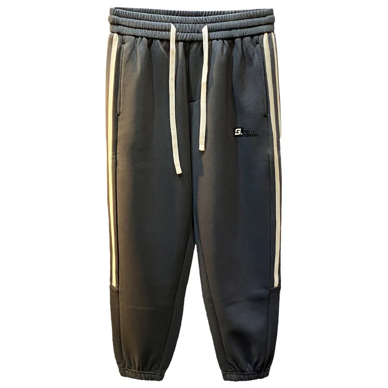 2025年秋新作 メンズ スウェットパンツ ランニング スポーツパンツ カジュアル ニット ジョガーパンツ カフ付き ルーズ ハレムパンツ ロングパンツ