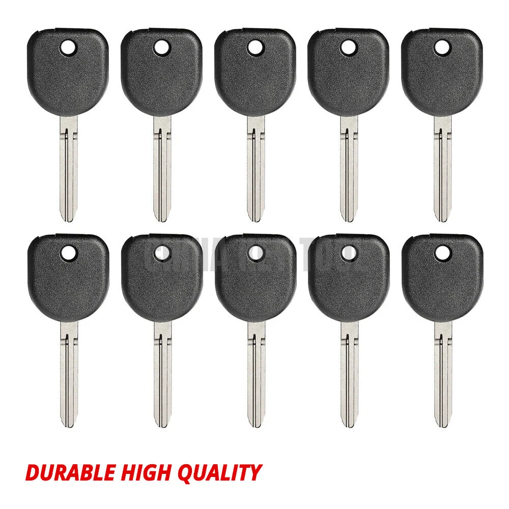 10X Transponder Key Shell For Subaru With Blade TOY43R B110 TR47R W/Chip Holder